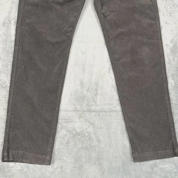 VUORI Optimist Men's Stretch Corduroy Drawstring Pants Gray‎ Size XL  ~EUC - Picture 3 of 13